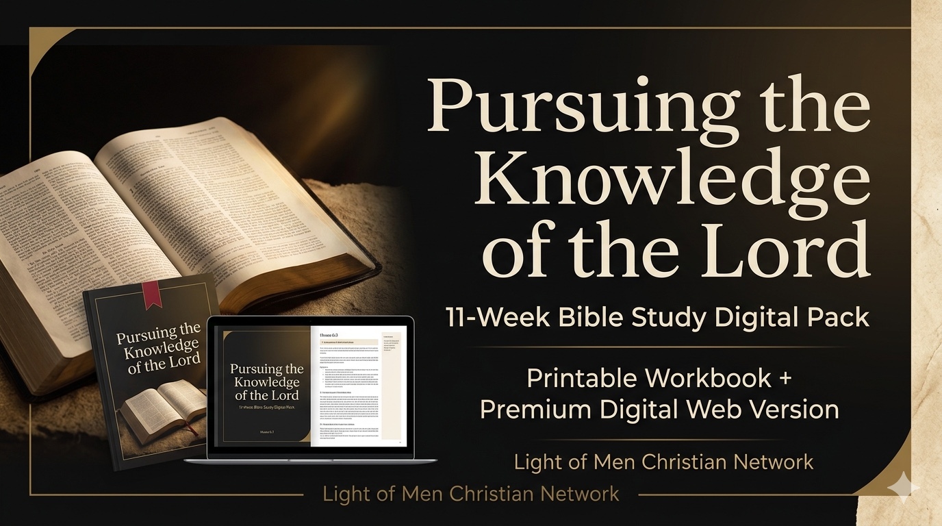 Digital pack for Pursuing the Knowledge of the Lord
